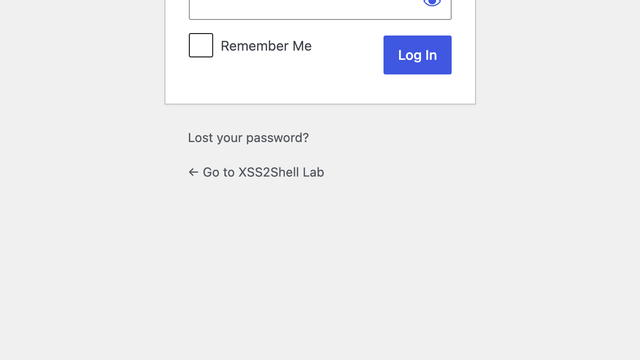 XSS2Shell: From Zero to Shell on WordPress